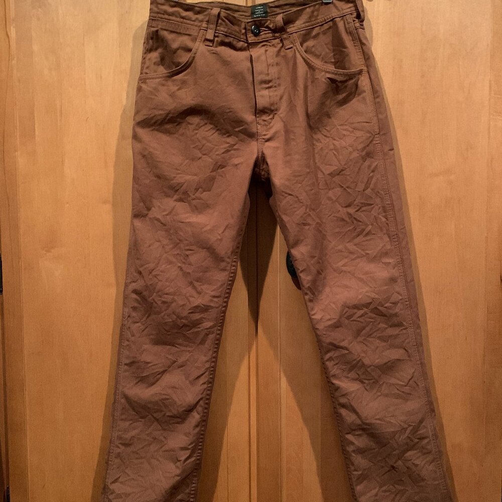 J Crew flannel lined chinos
